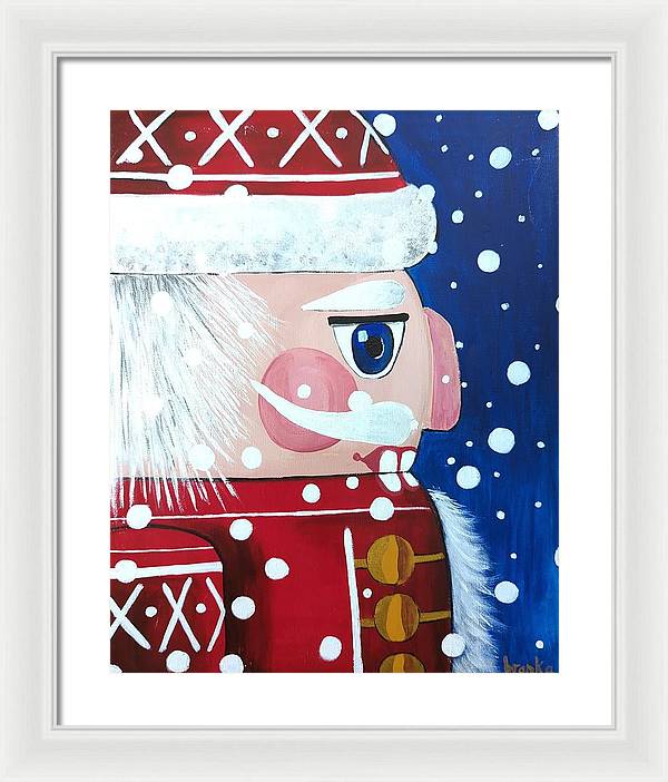 Christmas Nutcracker - Framed Print