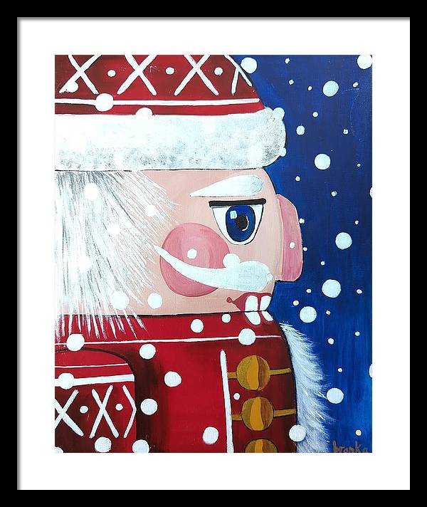 Christmas Nutcracker - Framed Print