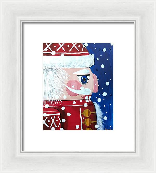 Christmas Nutcracker - Framed Print