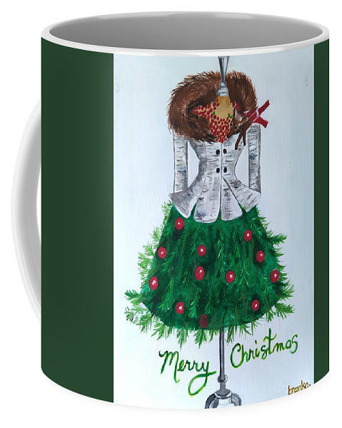 Christmas Tree Nature Dress - Mug