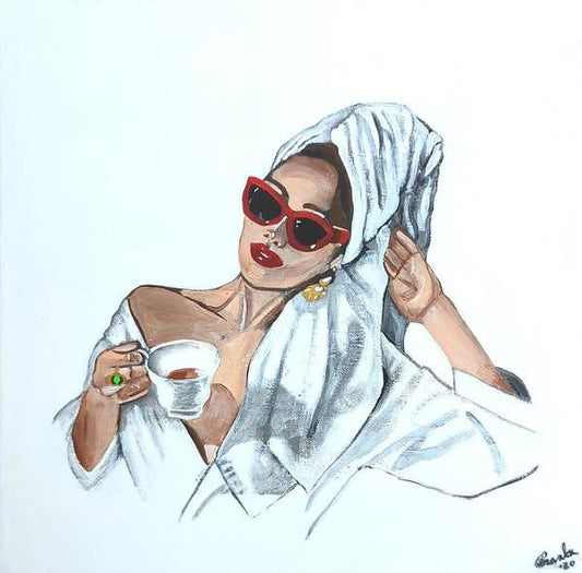 Coffee in the morning - Art Print
