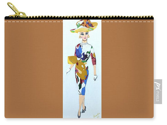 Colourful Dress Barbie - Zip Pouch