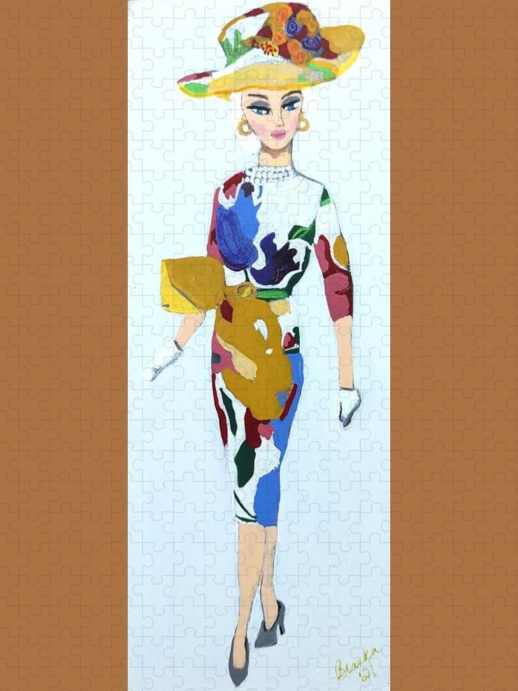 Colourful Dress Barbie - Puzzle