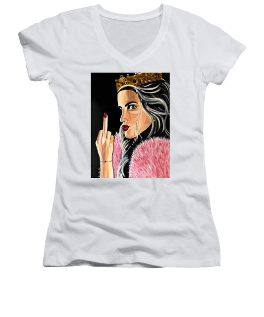 Conspiracy Queen - Women's V-Neck