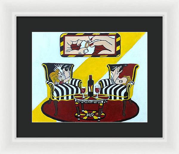 Engaged - Framed Print