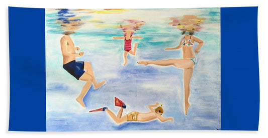 Family Swim - Beach Towel
