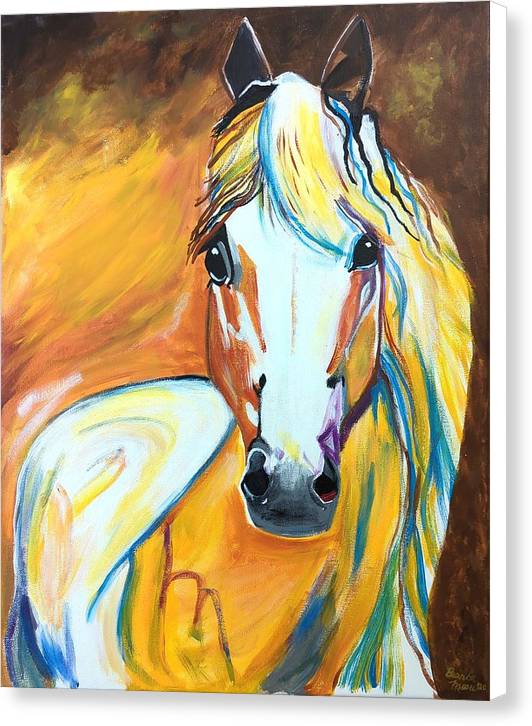 First Horse - Canvas Print