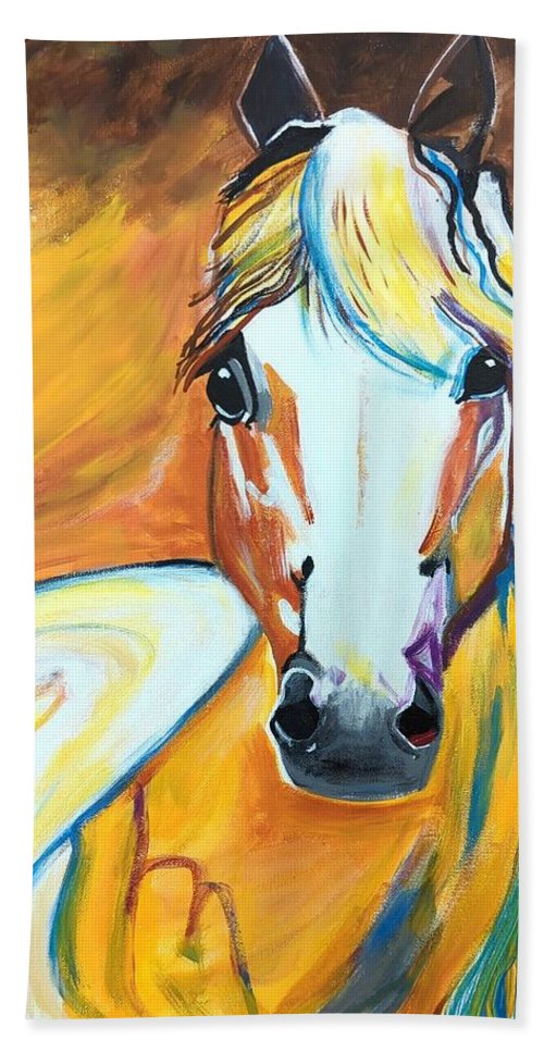 First Horse - Bath Towel