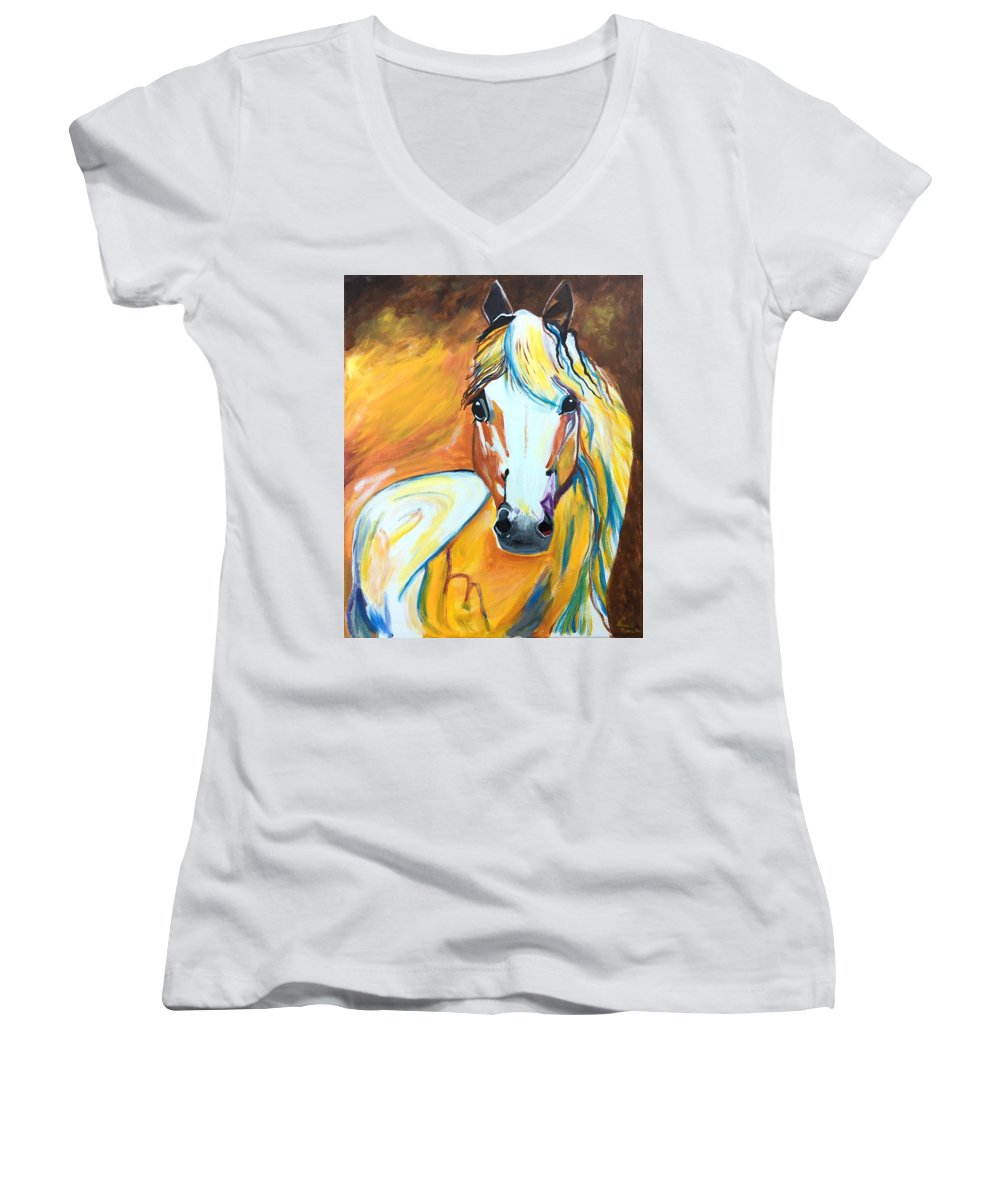 First Horse - Women's V-Neck