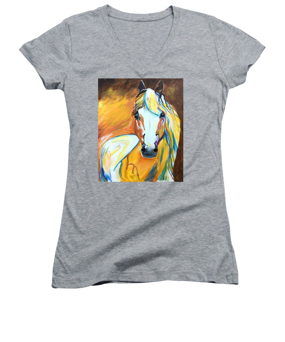 First Horse - Women's V-Neck