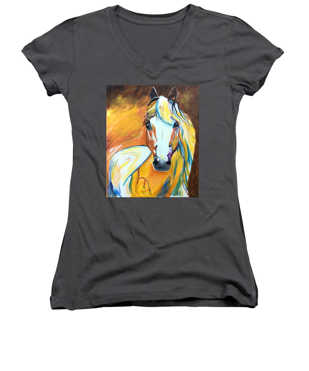 First Horse - Women's V-Neck