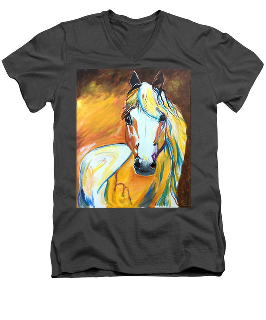 First Horse - Men's V-Neck T-Shirt