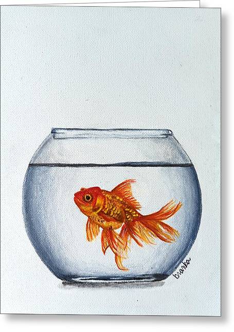 Fishy - Greeting Card