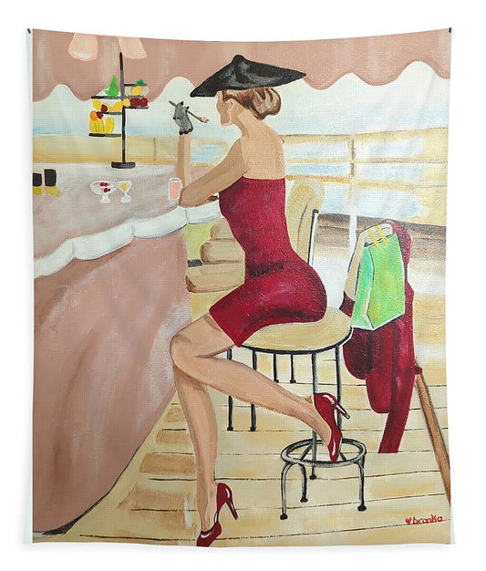 Fruit Lunch on the Dock - Tapestry