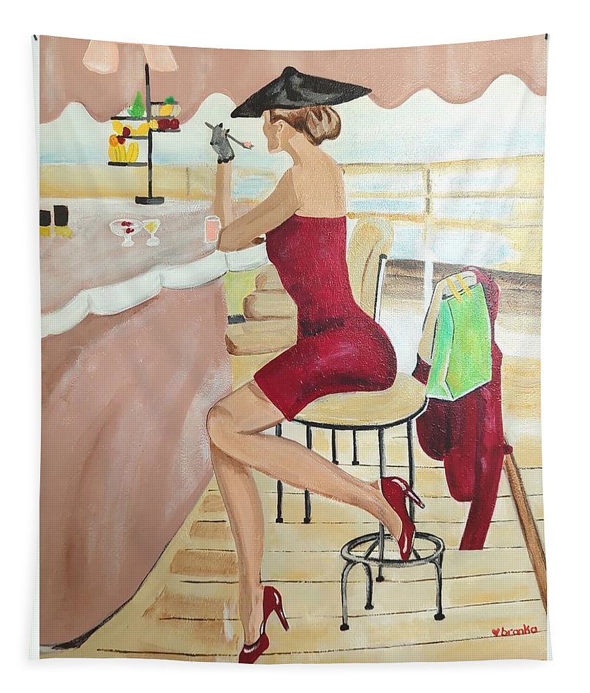 Fruit Lunch on the Dock - Tapestry