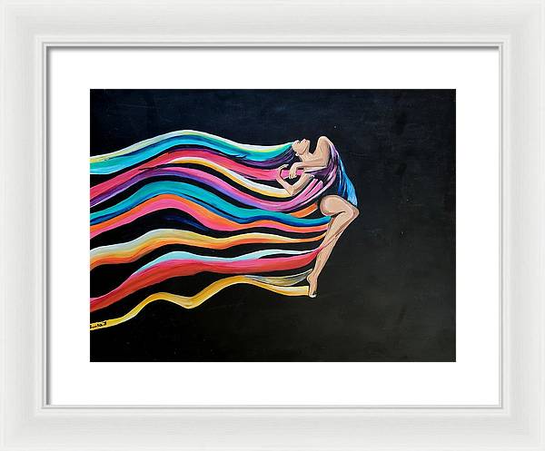Going with the Flow - Framed Print