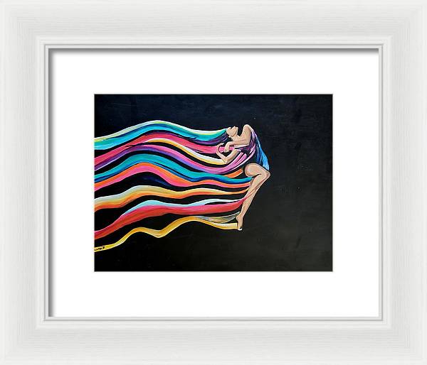 Going with the Flow - Framed Print