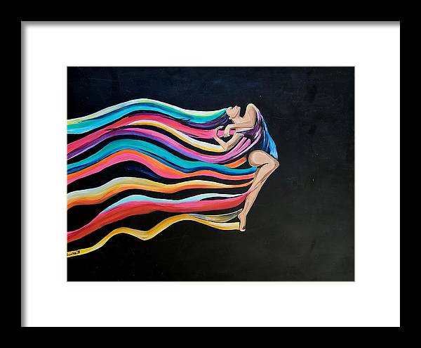 Going with the Flow - Framed Print