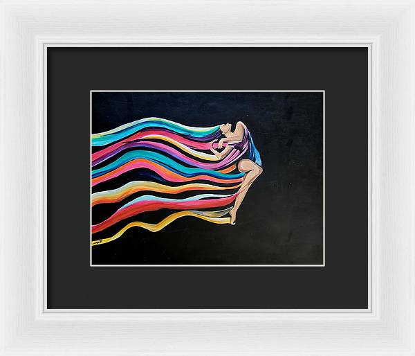 Going with the Flow - Framed Print