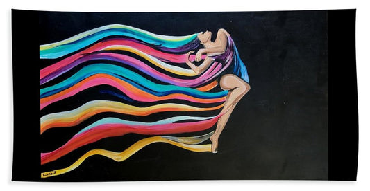 Going with the Flow - Beach Towel