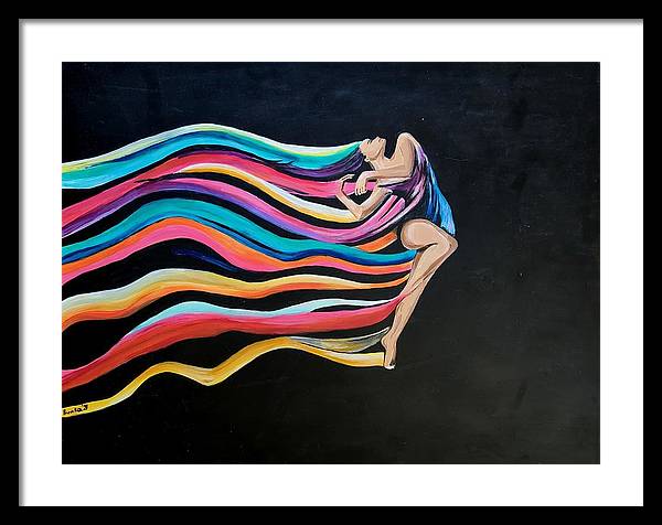 Going with the Flow - Framed Print