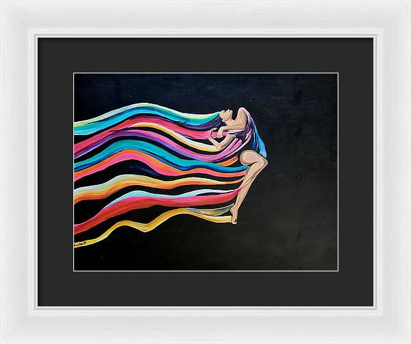 Going with the Flow - Framed Print