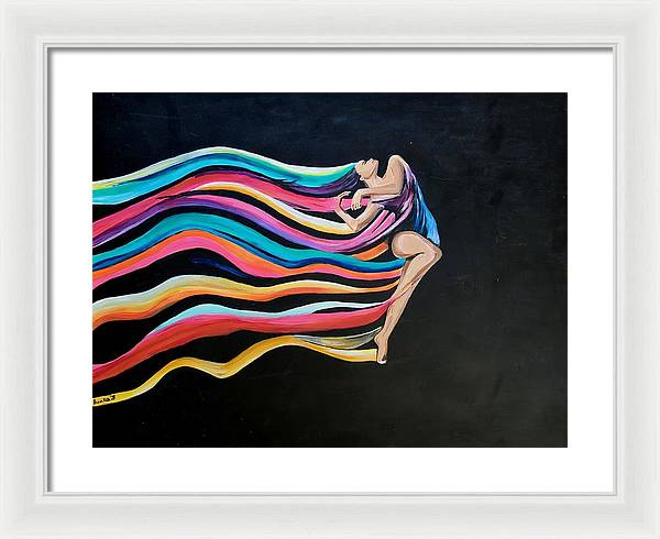 Going with the Flow - Framed Print