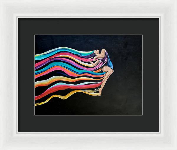 Going with the Flow - Framed Print