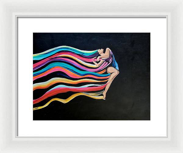 Going with the Flow - Framed Print