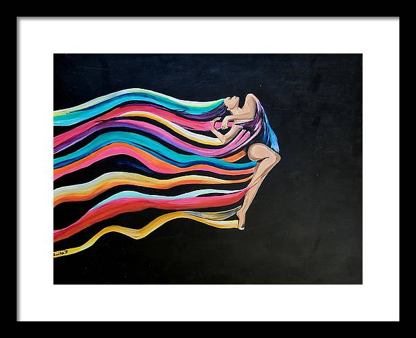 Going with the Flow - Framed Print