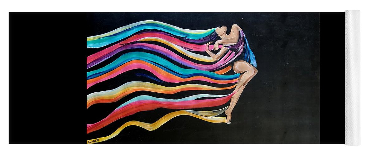 Going with the Flow - Yoga Mat
