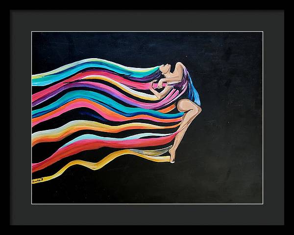 Going with the Flow - Framed Print