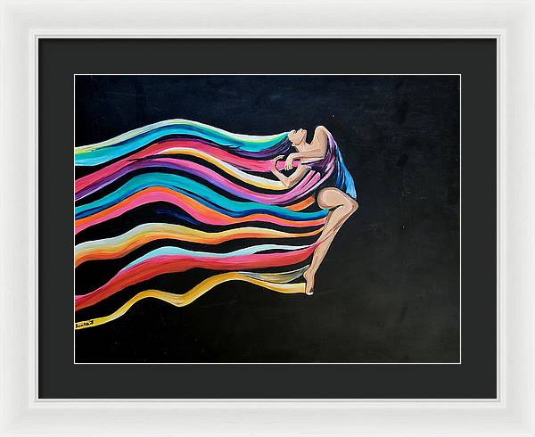 Going with the Flow - Framed Print
