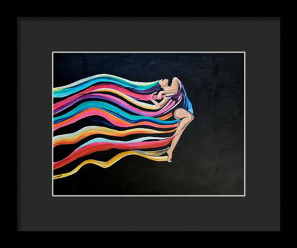 Going with the Flow - Framed Print