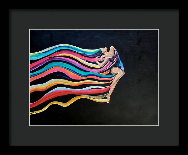Going with the Flow - Framed Print