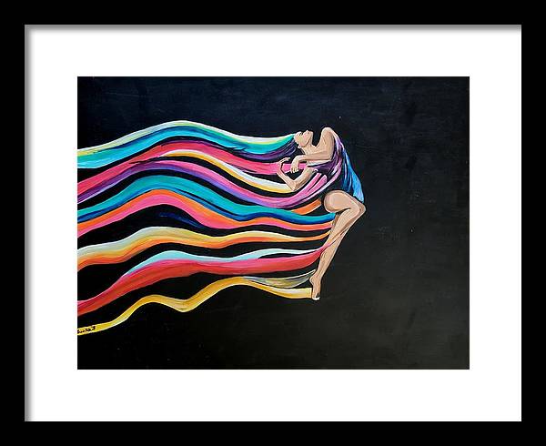 Going with the Flow - Framed Print