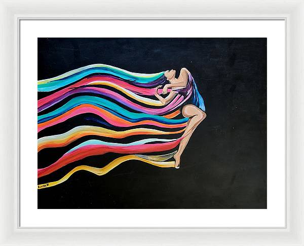 Going with the Flow - Framed Print