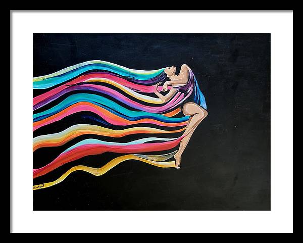 Going with the Flow - Framed Print