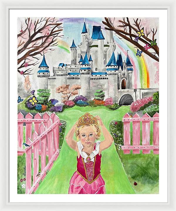 Isla Stone Castle - Framed Print