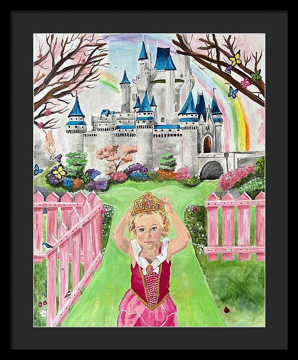 Isla Stone Castle - Framed Print