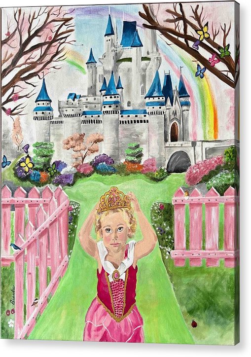 Isla Stone Castle - Acrylic Print