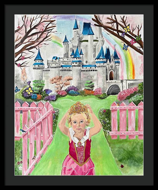 Isla Stone Castle - Framed Print