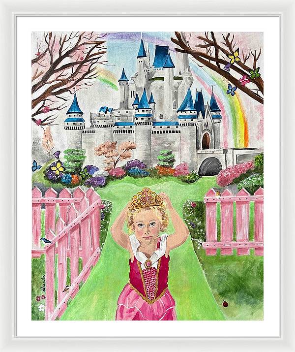 Isla Stone Castle - Framed Print