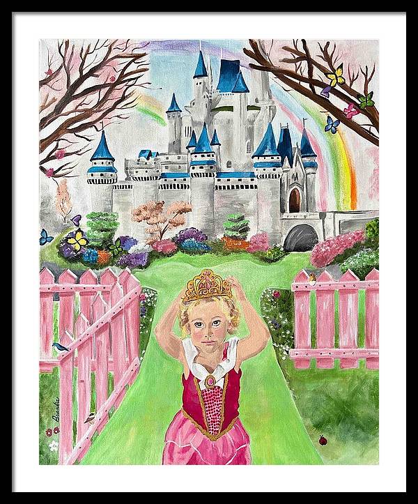 Isla Stone Castle - Framed Print
