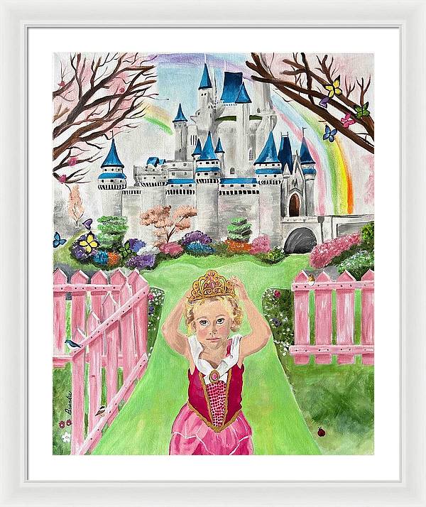 Isla Stone Castle - Framed Print