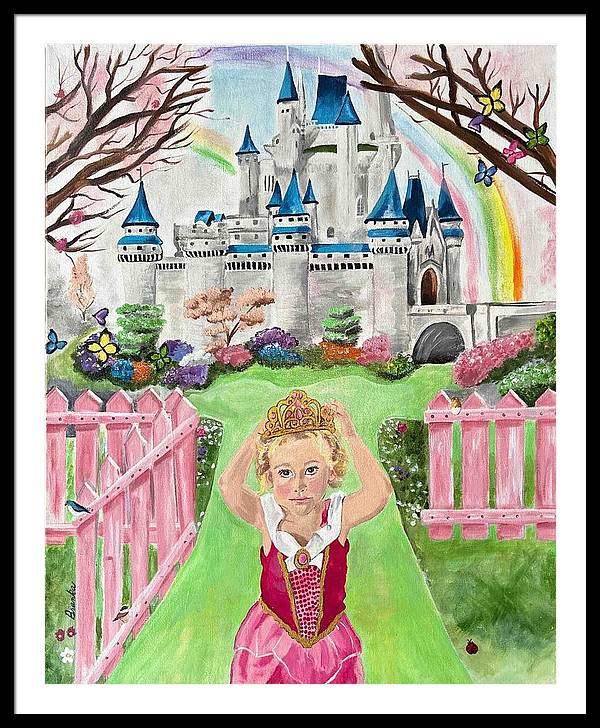 Isla Stone Castle - Framed Print