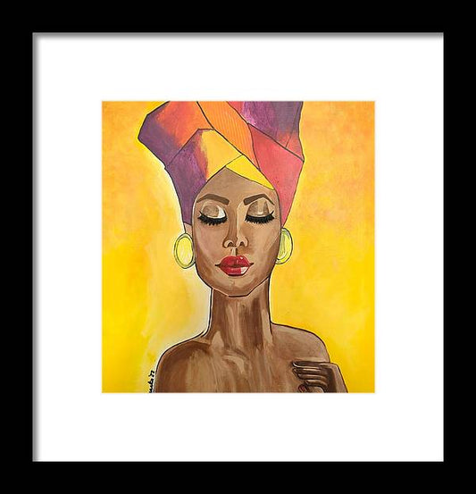 Janelle - Framed Print