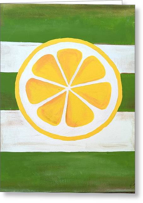 Lemon Slice - Greeting Card