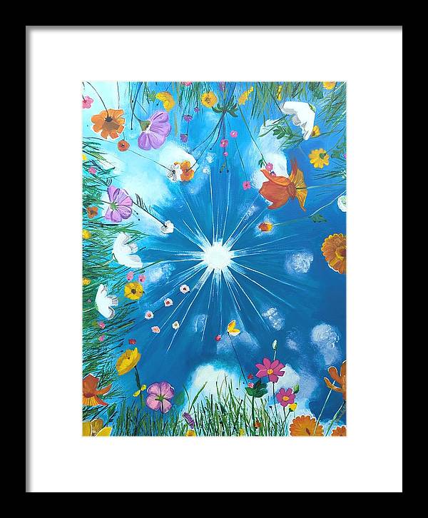 Looking Up - Framed Print