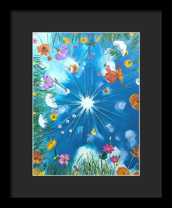 Looking Up - Framed Print